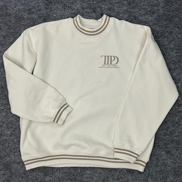 Taylor Swift Tops - Taylor Swift Oversize Sweatshirt Crew Size Large "The Tortured Poets Department"